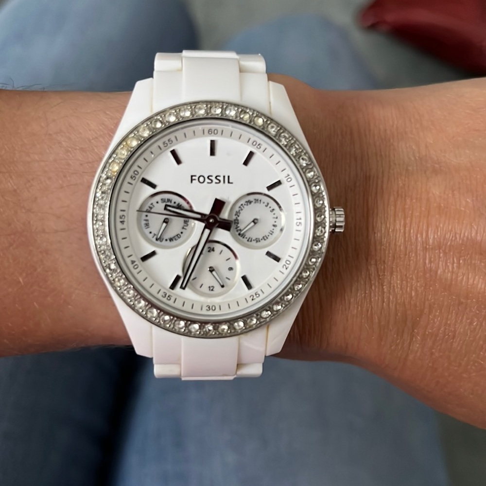 Fossil Modern Sophisticate Multi-Function Ceramic adjustable Watch